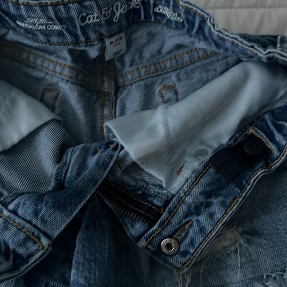 Girl’s Denim Cutoff Shorts from Cat & Jack - Picture 4 of 5